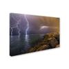 Trademark Fine Art When Lightning Strikes Wall Dcor, 16 x 24 view 2