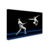 Canvas Wall Art - Hilde Ghesquiere 'Fencing' Wall Art for Living Room, Bedroom, or Office Dcor by Trademark Fine Art view 2