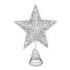 Gisela Graham White Christmas Star Tree Topper view 1