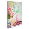 Trademark Fine Art ALI16580-C1624GG Tulips and Paint Brushes, 16 x 24 view 2