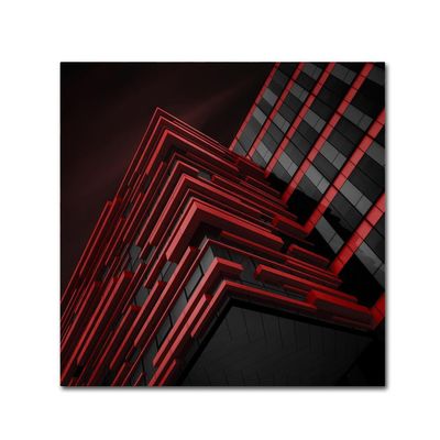 Blood Stream by Nadav Jonas, 18x18-Inch Canvas Wall Art