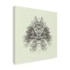 Wrapped Canvas Wall Art - Nadav Jonas 'Rorschach Test' Wall Art for Living Room, Bedroom, or Office Dcor - 18x18 view 1