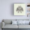 Wrapped Canvas Wall Art - Nadav Jonas 'Rorschach Test' Wall Art for Living Room, Bedroom, or Office Dcor - 18x18 view 3