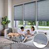 CHICOLOGY Cellular Shades  Cordless Honeycomb Blinds, Blackout or Light Filtering Window Shades for Home, Bedroom, Living Room, Kitchen, Office & Door Windows  Morning Pebble, 36" W x 84" H view 4