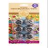 Mrs. Andersons Baking Russian Cake Decorating Tips, 6-Piece Set, 18/8 Stainless Steel view 1