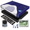 100% WAVELESS WATERBED Mattress/Liner/PAD/Heater/Fill Drain/Conditioner KIT (Queen 60x84 1L7B2) view 1