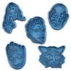 Cuticuter Guardians of The Galaxy Pack Cookie Cutter, Blue, 16 x 14 x 1.5 cm, Pack of 5 view 1