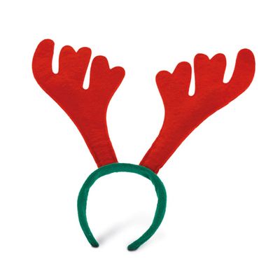 eBuyGB Adults Unisex Festive Christmas Reindeer Antlers - Pack of 10