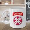 16th EN BDE Coffee Mug - Engineer Brigade Sapper view 3