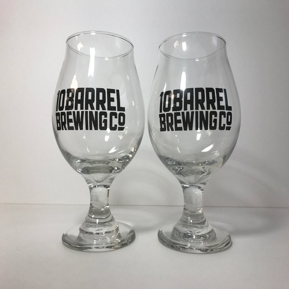 10 Barrel Brewing Company - 16 Ounce Snifter Glass - 2 Pack