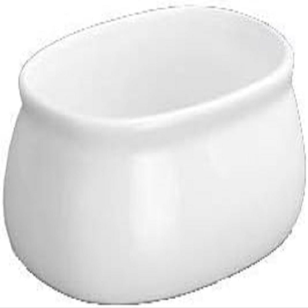 Wilmax White Porcelain Set Of 6 Sugar Packet Holder 3.5" X 2.5" X 1.5" | 9 X 6.5 X 4.5 Cm | Dishwasher Safe, Easy To Clean | Fine, English Porcelain | Wl-996037/A