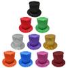 SeasonsTrading Adult Shiny Gold Top Hat - New Year's, Mardi Gras, Costume, Birthday, Party view 2