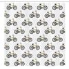Ambesonne Bicycle Stall Shower Curtain, Hand Drawn Doodle Cycling Theme Pattern of Yellow Bike Leisure Hobby Street Art, Fabric Bathroom Decor Set with Hooks, 54" W x 78" L, Mustard Black view 4