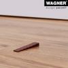 WAGNER Door Wedge/Doorstop CUTSTICK 9pcs. Set - 75 x 7 mm, Brown Wedge Made of high Class Synthetics, to be Pushed Underneath Doors, Protects Door, Wall and Furniture - 15693009 view 4