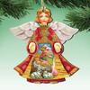 Angels Christmas Keepsake Wooden Ornaments Set of 3 8100029S3 view 2