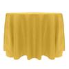 Ultimate Textile Modern Damask Kenya 102-Inch Round Tablecloth Flax Gold view 1