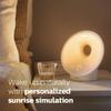 Philips SmartSleep Sleep and Wake-Up Light, Simulated Sunrise and Sunset, Multiple Lights and Sounds, RelaxBreathe to Sleep, HF3650/60 view 2