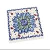Blue Rose Polish Pottery - Green Garden Tulip Tile - 4.5"" Square - Ceramic Decorative Tile for Kitchen Backsplash, Trivet or Wall Art view 1