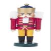 Pinnacle Peak Trading Company Red and Yellow King German Wood Miniature Christmas Nutcracker Mini 5 Inch view 1