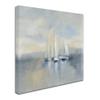 Trademark Fine Art WAP02172-C1818GG Silvia Vassileva 'Morning Sail I Blue' view 2