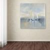 Trademark Fine Art WAP02172-C1818GG Silvia Vassileva 'Morning Sail I Blue' view 3