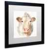 Farm Friends II by Lisa Audit, White Matte, Black Frame 16x16-Inch view 2