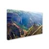 Kauai Waimea Canyon Waipoo Falls by Mike Jones Photo, 16x24-Inch Canvas Wall Art view 2
