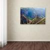 Kauai Waimea Canyon Waipoo Falls by Mike Jones Photo, 16x24-Inch Canvas Wall Art view 3