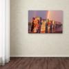 Trademark Fine Art ALI17881-C1624GG Cadillac Ranch Rainbow view 3
