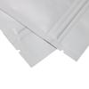 100 Double-Sided Matte Colored Flat Foil QuickQlick Zip Seal Sample Food Safe Packaging Powdered Storage Bags (1.5oz, Matte White) view 3