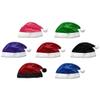 SeasonsTrading Adult Pink Plush Santa Hat - Holiday Xmas Christmas Costume Party Hat view 2