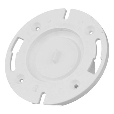 CHARLOTTE PIPE 4X3 DWV Closet Flange W/Knock Out HUB DWV (Drain, Waste and Vent) (1 Unit Piece)