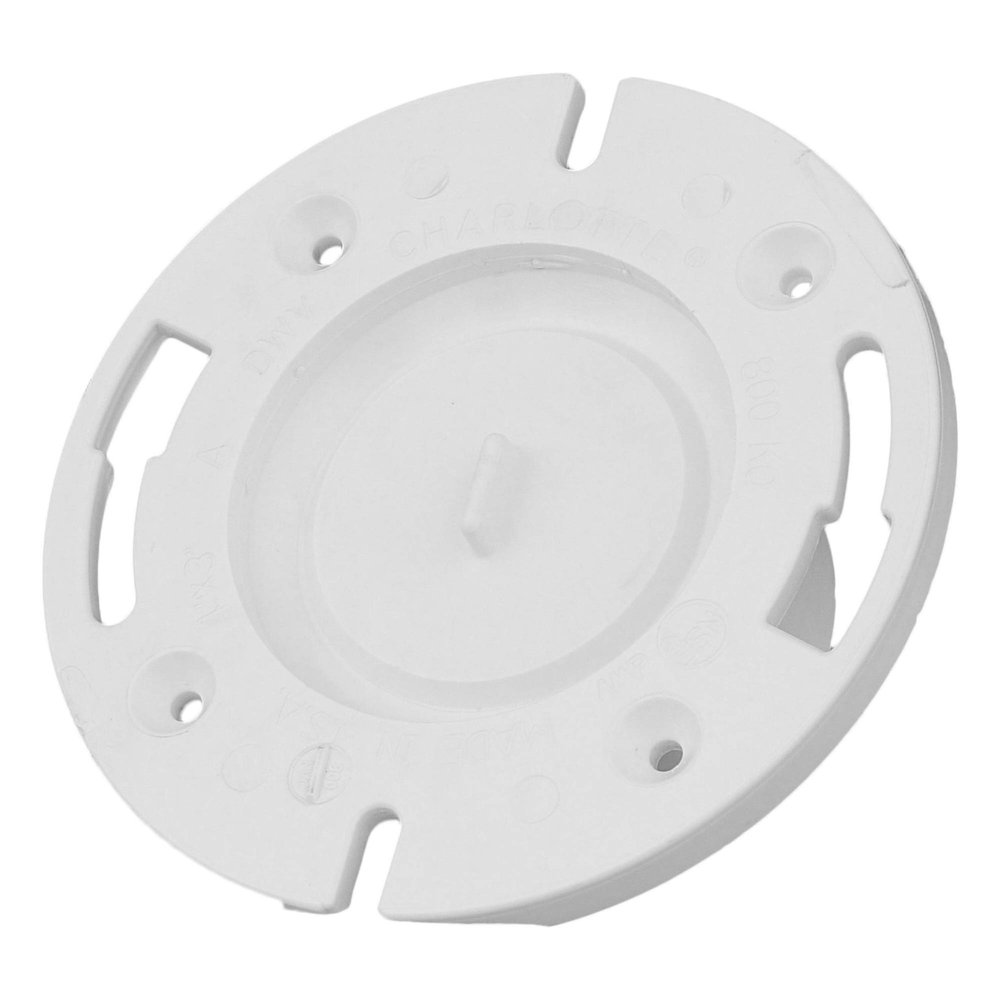 CHARLOTTE PIPE 4X3 DWV Closet Flange W/Knock Out HUB DWV (Drain, Waste and Vent) (1 Unit Piece)
