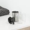 Tiger Colar Free Standing Soap Dispenser, Brushed Stainless Steel, Stainless Steel, 12.2 x 6.5 x 8.1 cm view 4