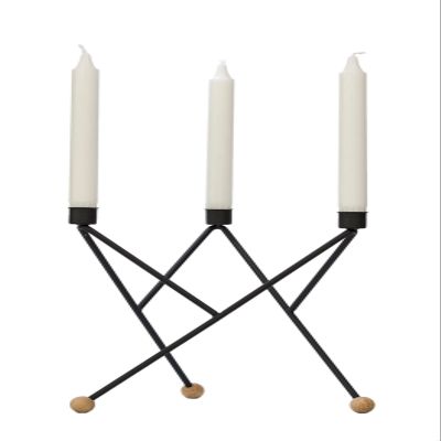 Andersen Design Since 1916 North Star Candleholder, Steel, Steel Coated, 25 x 25 x 25 cm