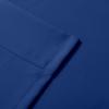 ChadMade Fire Resistant Flame Retardant Thermal Insulated Curtain Drapery Panel Pinch Pleat, Blue 52" W x 96" L for Home, Office, Hotel, School, Cinema and Hospital (1 Panel) view 4