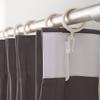 ChadMade Fire Resistant Flame Retardant Thermal Insulated Curtain Drapery Panel Pinch Pleat, Chocolate 72" W x 96" L for Home, Office, Hotel, School, Cinema and Hospital (1 Panel) view 3