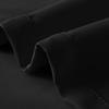 ChadMade Fire Resistant Flame Retardant Thermal Insulated Curtain Drapery Panel Pinch Pleat, Black 72" W x 96" L for Home, Office, Hotel, School, Cinema and Hospital (1 Panel) view 4