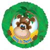 CTI Balloons 114031 Hang in There Monkey, 17", Multicolor view 1