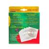 Compucessory Self-Adhesive CD Holders, Polypropylene, 50 Sheets/PK, White view 1