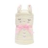 Department 56 Snow pinions Bunny Snow Throw Plush Blanket, Multicolor view 1