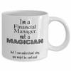 Financial Manager Mug, Financial Manager Gift, Funny Appreciation Coffee Cup view 2