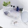 Like-it CB-T11 Storage Case, Storage Tray (S) 6 Divided Width 4.5 x Depth 6.1 x Height 1.2 inches (11.5 x 15.4 x 3 cm), Clear, Made in Japan view 2