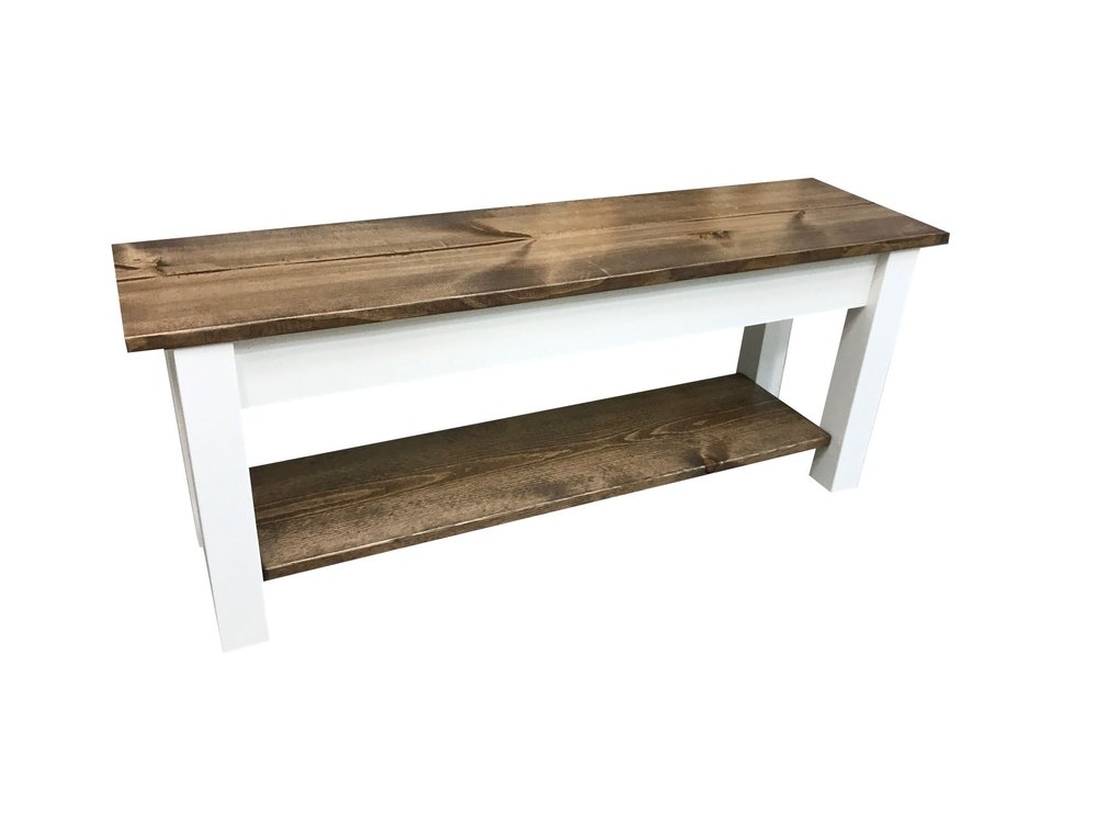 Ezekiel and Stearns Olmsted Storage Bench (72")