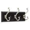 10"BLK Scroll Hook Rack view 1