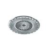 16 Inch Prisms Clear Round Plastic Trays 25 CT view 1