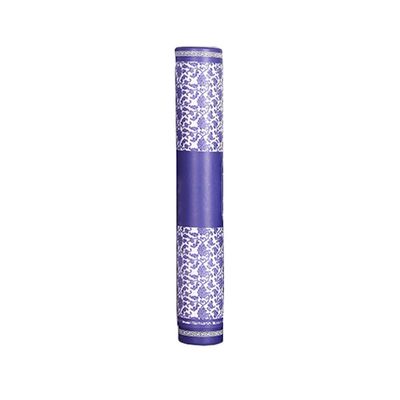 FANCYPUMPKIN High-end Scroll Holder Seal Damp-proof Collection Drawing Tube Paper Tube 50cm, Blue Flowers