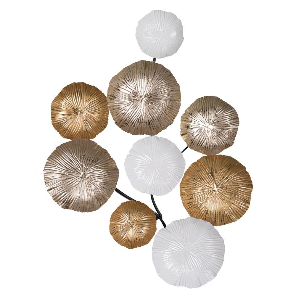A&B KIH41967-AB 25x3x16 Metal Wall Decor