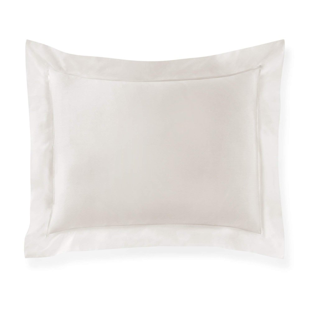Peacock Alley Soprano Luxury Sateen Shams - 100% Long Staple Cotton, 420 Thread-Count, Soft and Smooth Sateen Weave - King (Platinum)