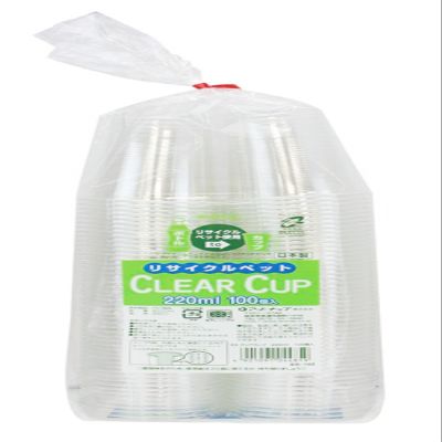 ArtNap ES-102 Clear Cups, 7.8 fl oz (220 ml), Pack of 100